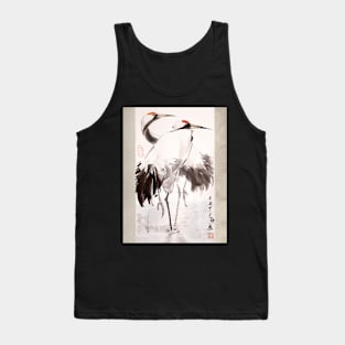 Two Crane in the Water Tank Top